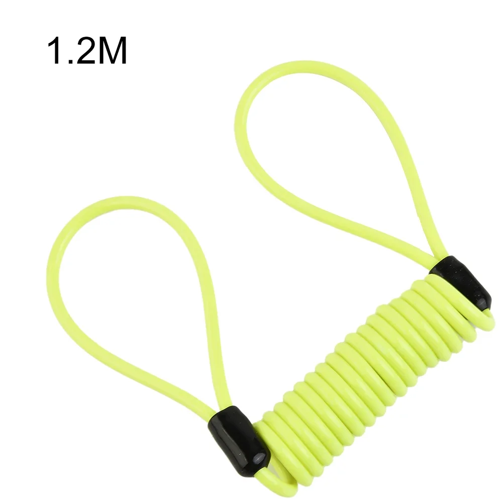 

1.2M Disc Lock Reminder Cable Anti Thief Motorbike Motorcycle Wheel Disc Brake Alarm Lock Reminder Cable