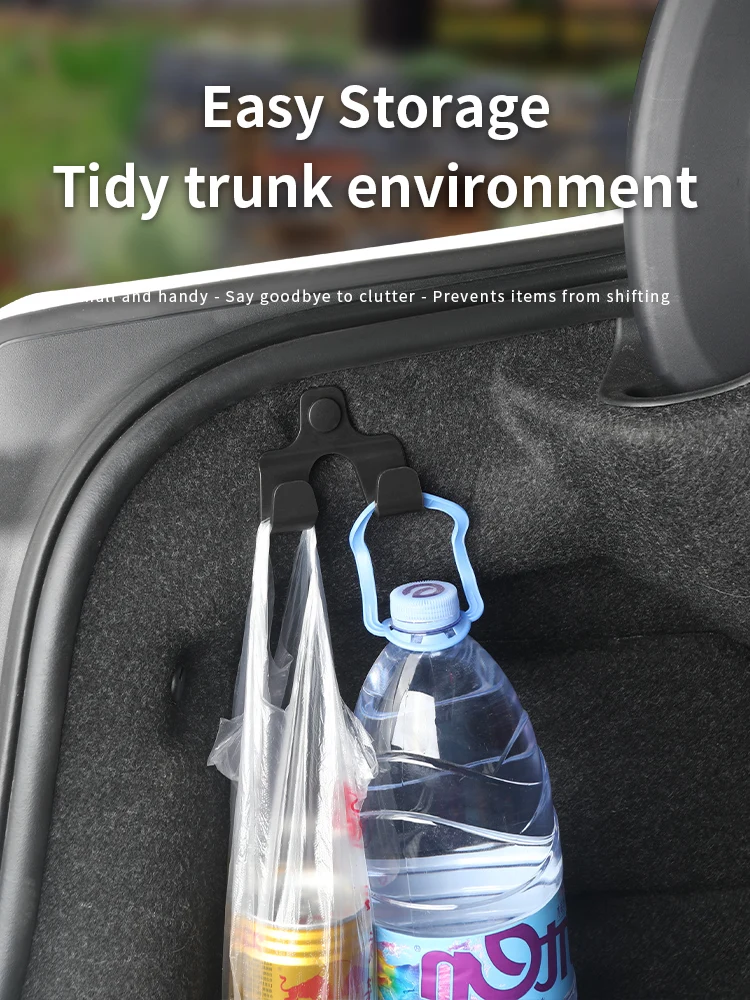 ل BMW F20 F30 F36 G20 G30 G32 F10 G01 G02 G05 X1X2X3X4X5X6 سيارة الخلفي الجذع تخزين السنانير السيارات التمهيد هوك المنظم اكسسوارات