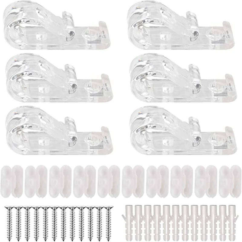 8 Sets Child Safety Pclips, Blind Safety Clips For Cord, Blind Cord