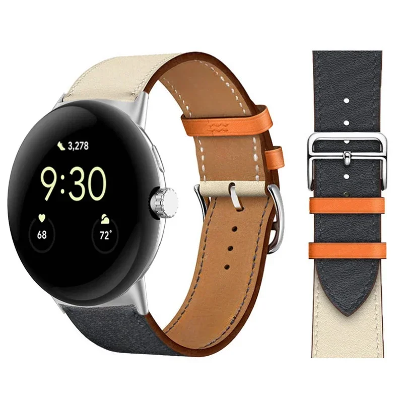 Premium Leather Strap for Smartwatch – Elegant Wristband Accessory
