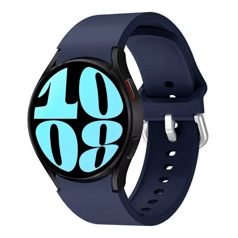 Sleek 20mm Silicone Watch Strap - Premium Wristband