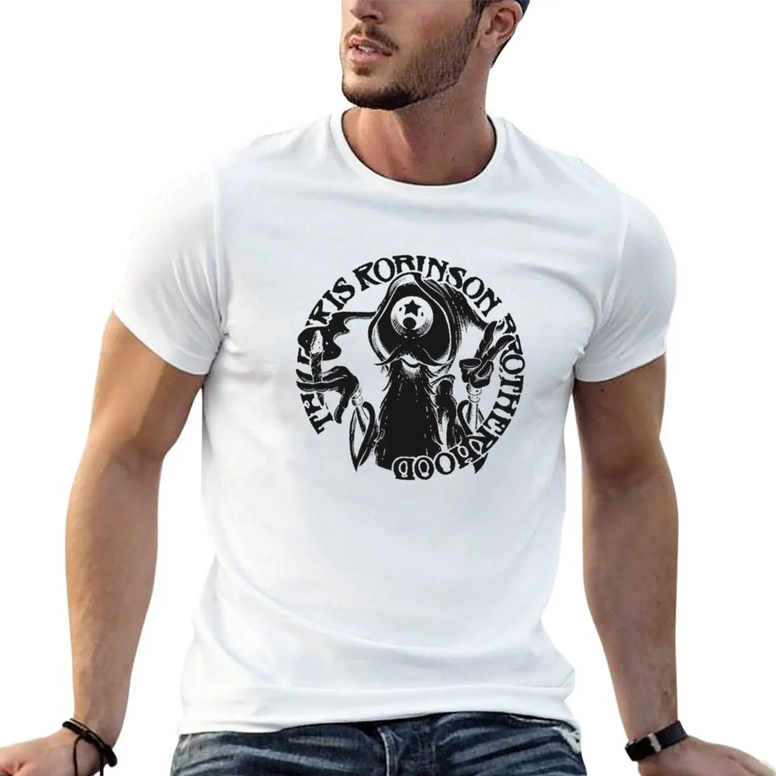 

New CHRIS ROBINSON BROTHERHOOD T-Shirt plus size tops kawaii clothes designer t shirt men