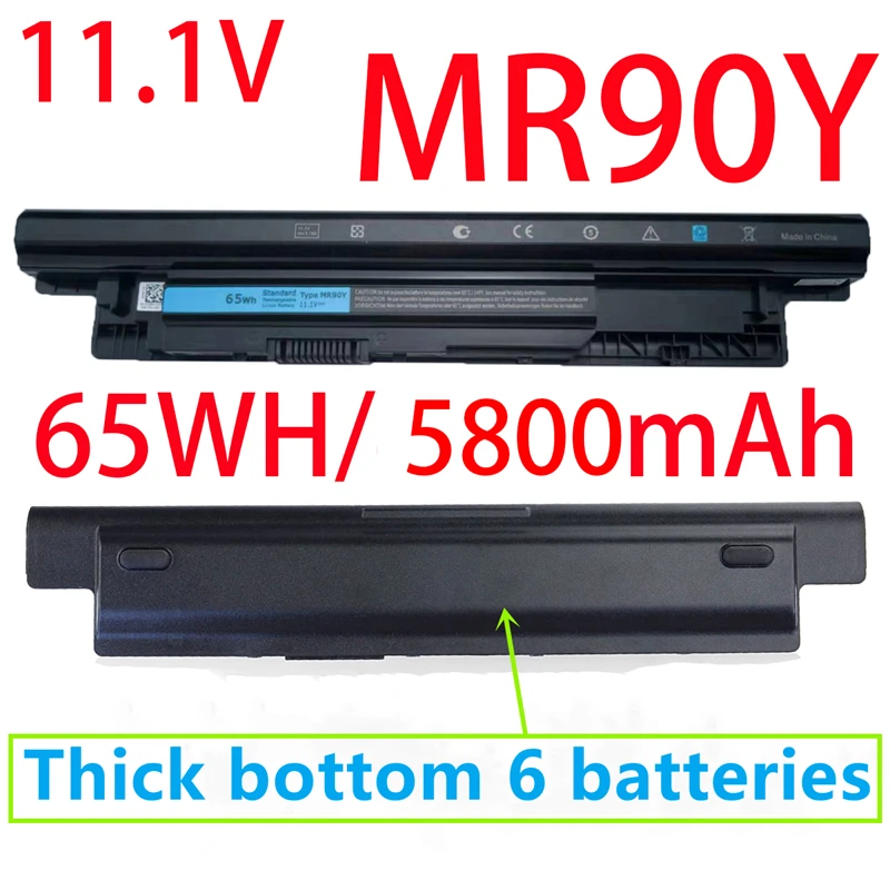 Bateria para Dell Inspiron 3878 5521 3521 3531 5421 5721 3440 3540 Vostro 2421 2521 5437 5537 3721 5737 P28f P40f - Imagem 3