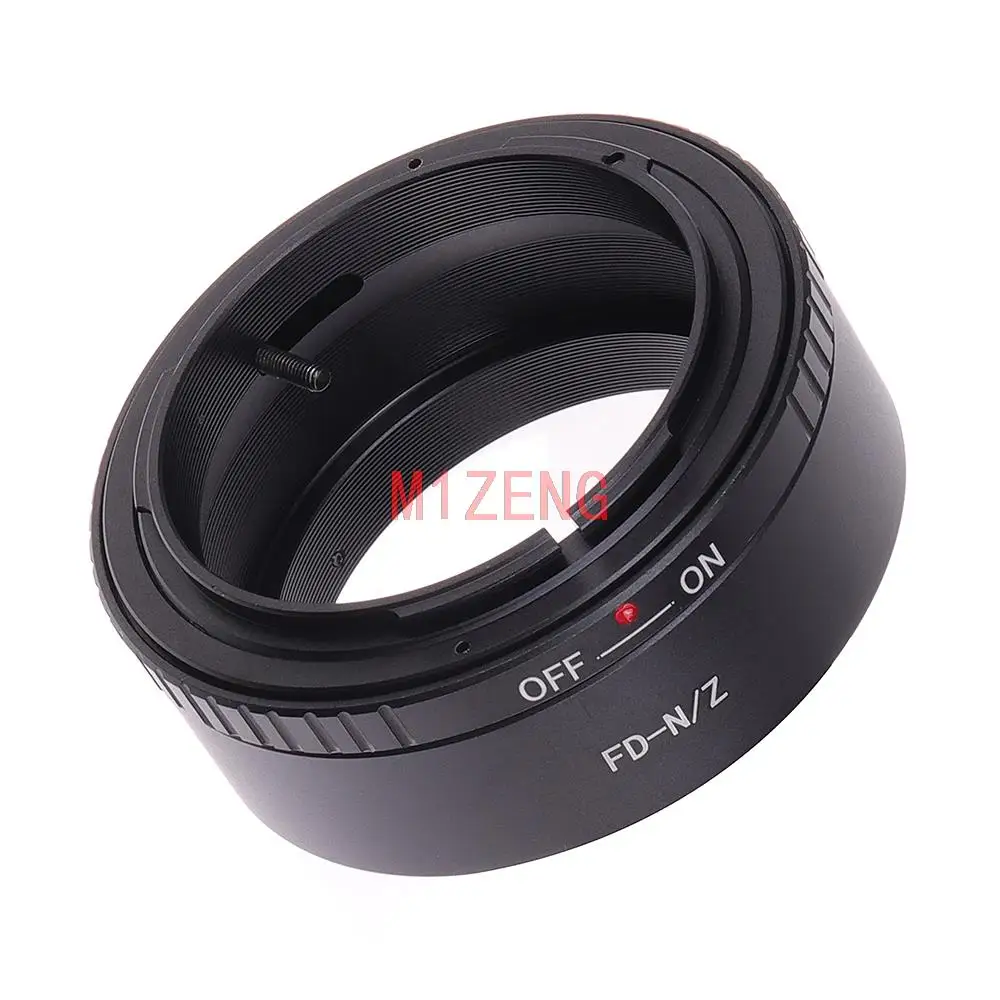 Anello Adattatore Fd-Nz Con Treppiede Per Obiettivo Canon Fd Fl A Nikon Z Z5 Z6 Z7 Z9 Z50 Z6Ii Z7Ii Z50Ii Z Fc Fotocamera Mirrorless