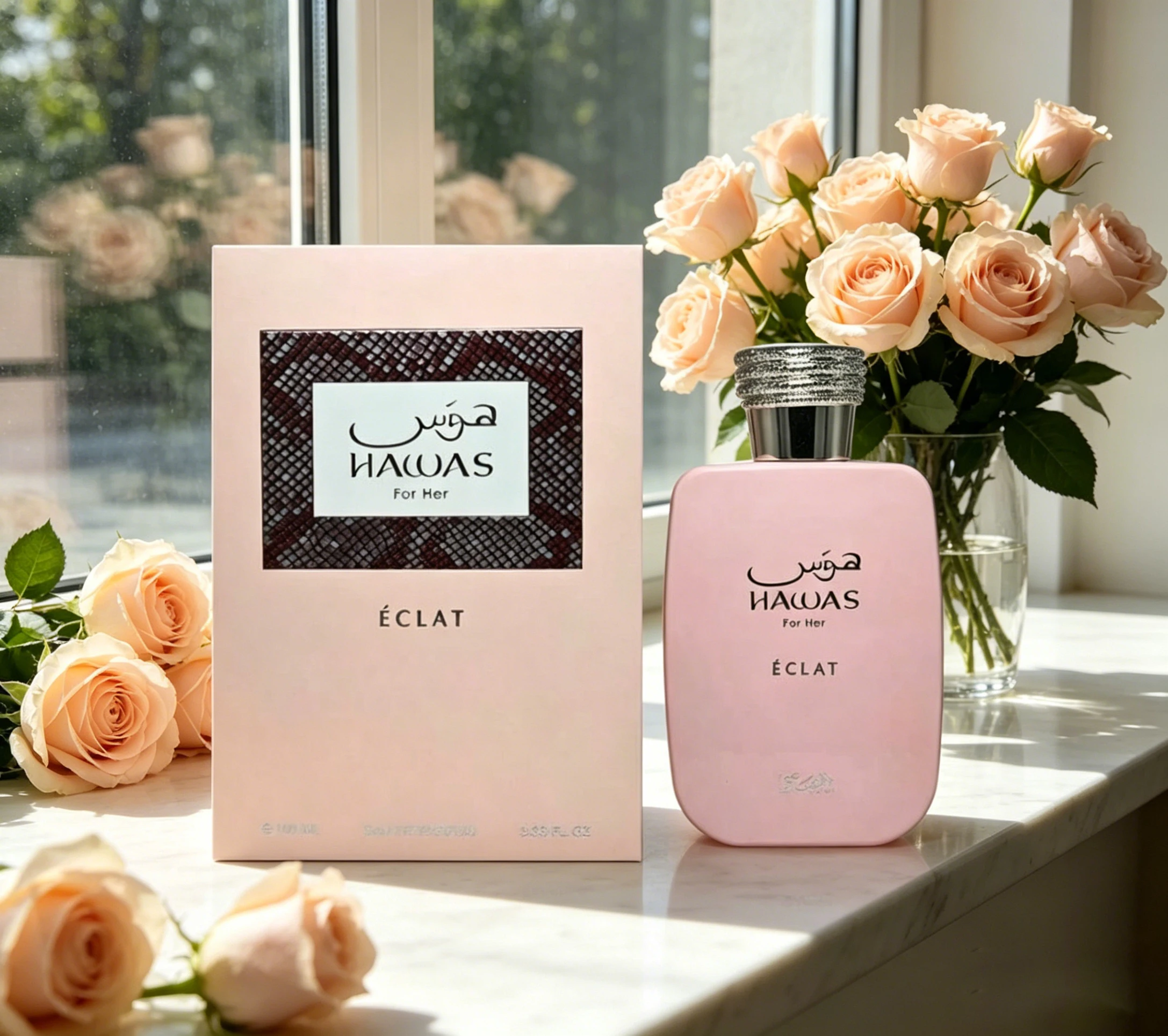 Hawas Eclat For Her Women's Perfume 3.4oz, Sweet Floral & Fruity Aroma, Refined Sophisticated Scent 3