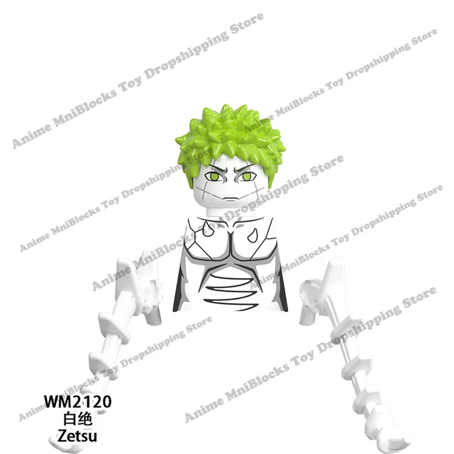 WM6109 Naruto blocks anime Sasuke Kakashi Madara Zetsu Might Guy Rock Lee mini action toy figures Assemble bricks toys kid gifts WM2120