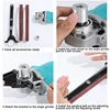 Belt Sander Bracket Angle Grinder Modified Sand Belt Machine Angle Grinder Wood Metal Grinding Polishing for Model 100 115 125 5