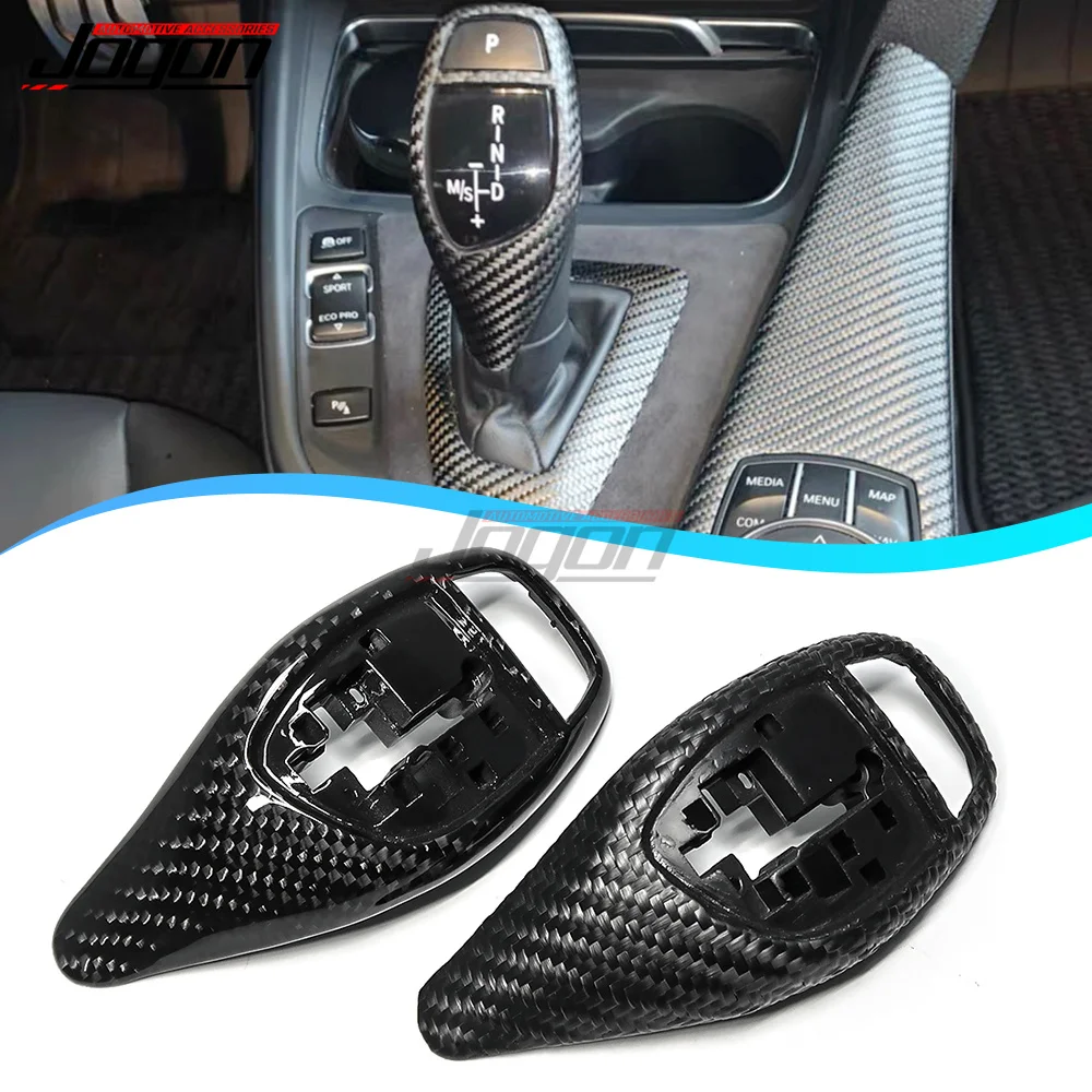 

Replacement For BM-W 1 2 3 4 5 6 7 X3 X4 F20 F30 F31 F34 X3 F25 X4 F26 Carbon Gear Shift Panel Frame Gear Knob Cover Head Trim