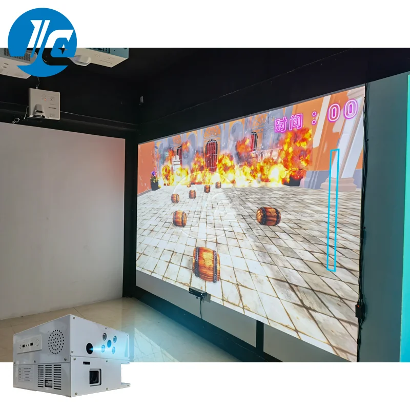 All-in-one Indoor Kids Game Park Wall Smash Ball Interactive Games Interactive Mapping Digital Display Projection