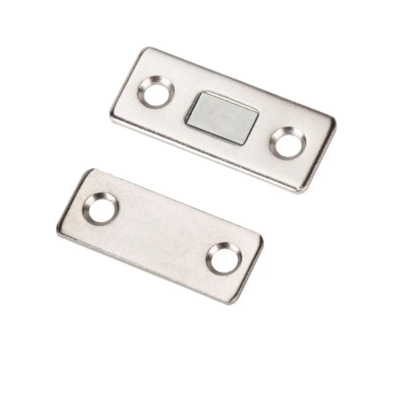 Strong Ultra Thin Magnetic Door Catch Door Closer lock Latch Magnet for Furniture Cabinet Cupboard with Screws