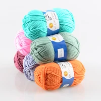 10Pcs Milk Cotton Knitting Yarn Soft Warm Yarn for Hand Knitting worsted crochet threads wool line for handmade 1