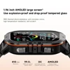 MISIRUN New C26 Smart Watch 100+ Sports Modes Bluetooth Call Smartwatch 1.96" AMOLED 1ATM Waterproof Outdoor Military Wristwatch 2