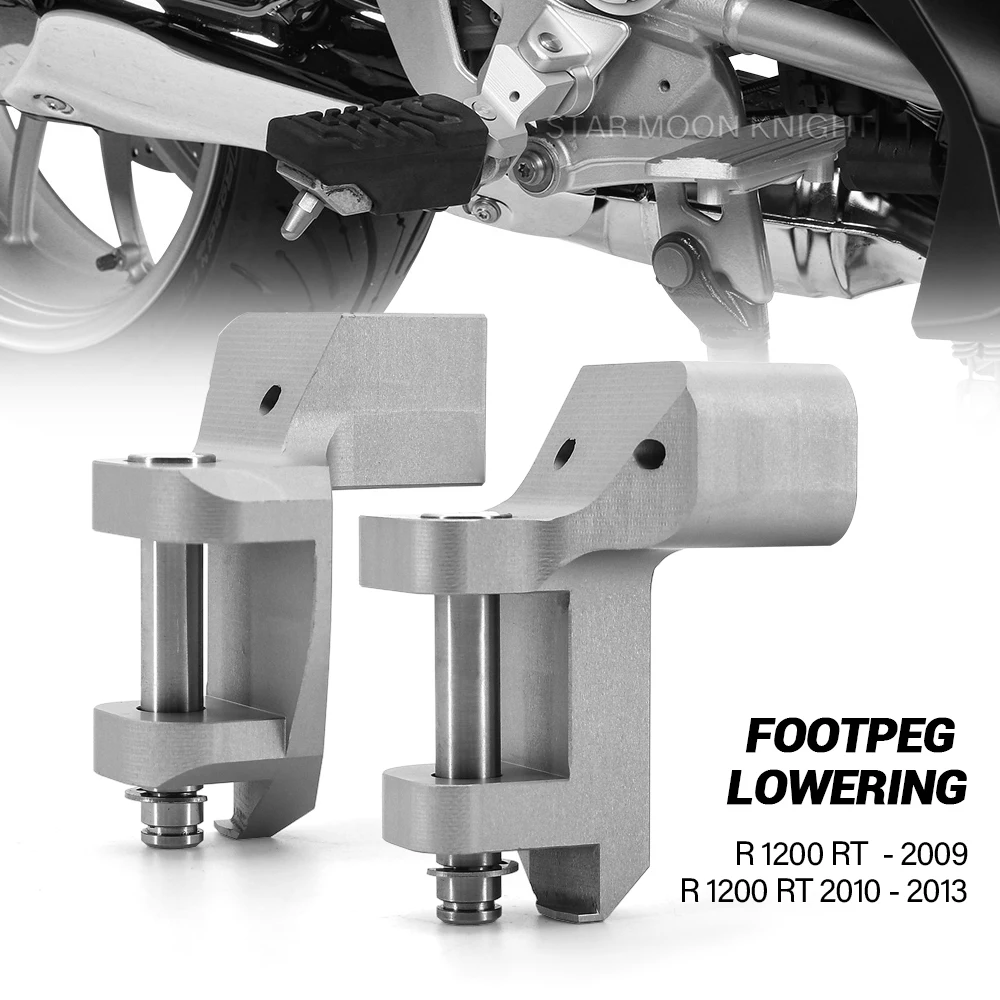 Motorcycle Driver Footrest Relocation Rider Foot Pegs Footpeg Lowering