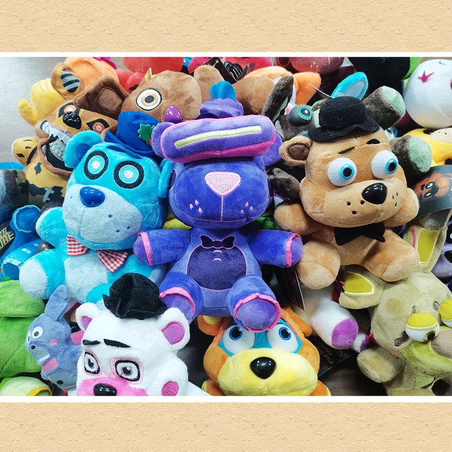 FNAF-Poupée en peluche Fcedar pour enfants, Freddy Fazbear, Bonnie Mangle,  Chica - AliExpress