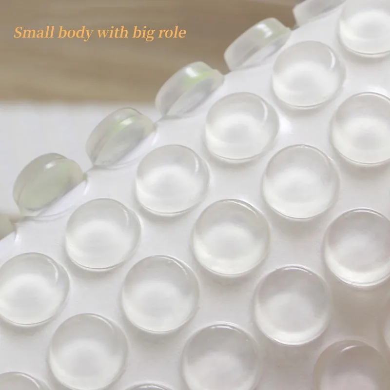 Door Stopper Door Stopper Bumpers 100Pcs Self-Adhesive