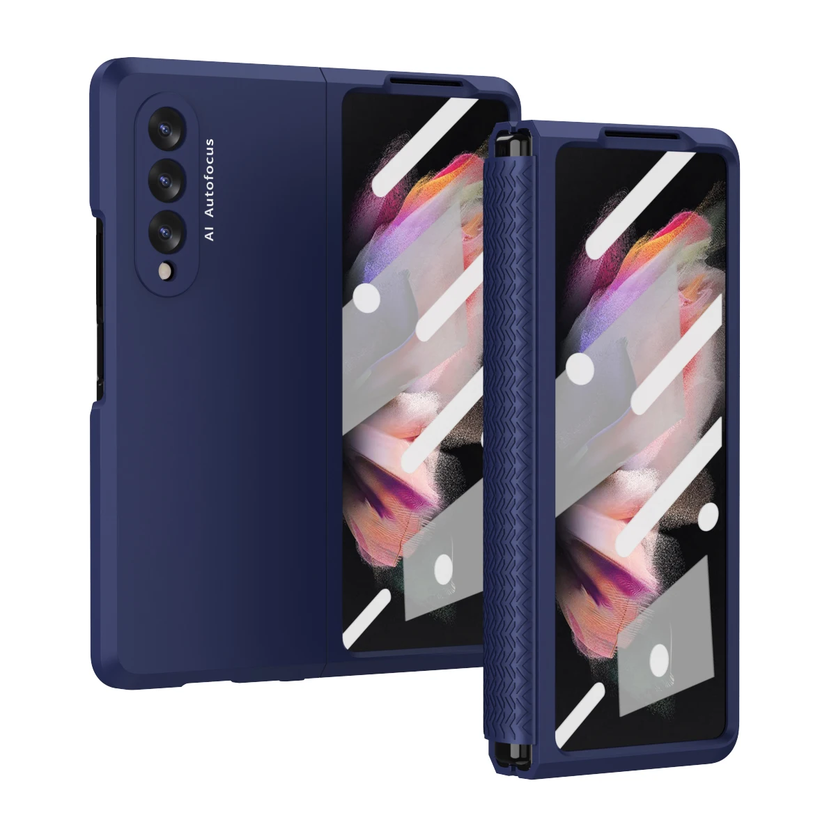 

Чехол для Samsung Galaxy Z Fold 5, чехол для Galaxy Z Fold 4 Fold 3 Fold 2, роскошный легкий Чехол из ТПУ, удобный сенсорный чехол с полным покрытием