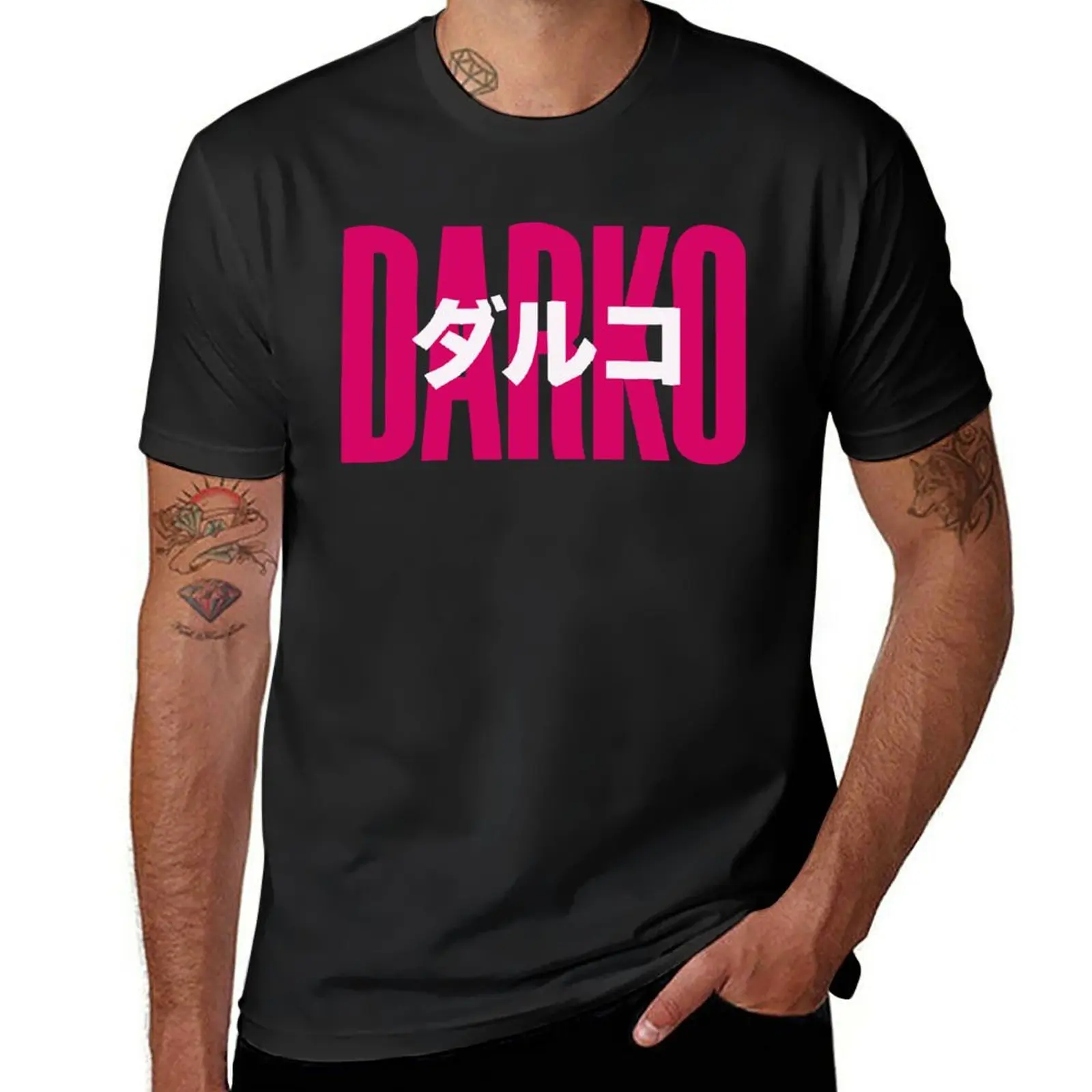 

New Darko us band logo teesshirts T-Shirt cute tops customized t shirts Oversized t-shirt custom t shirts Men's t shirts