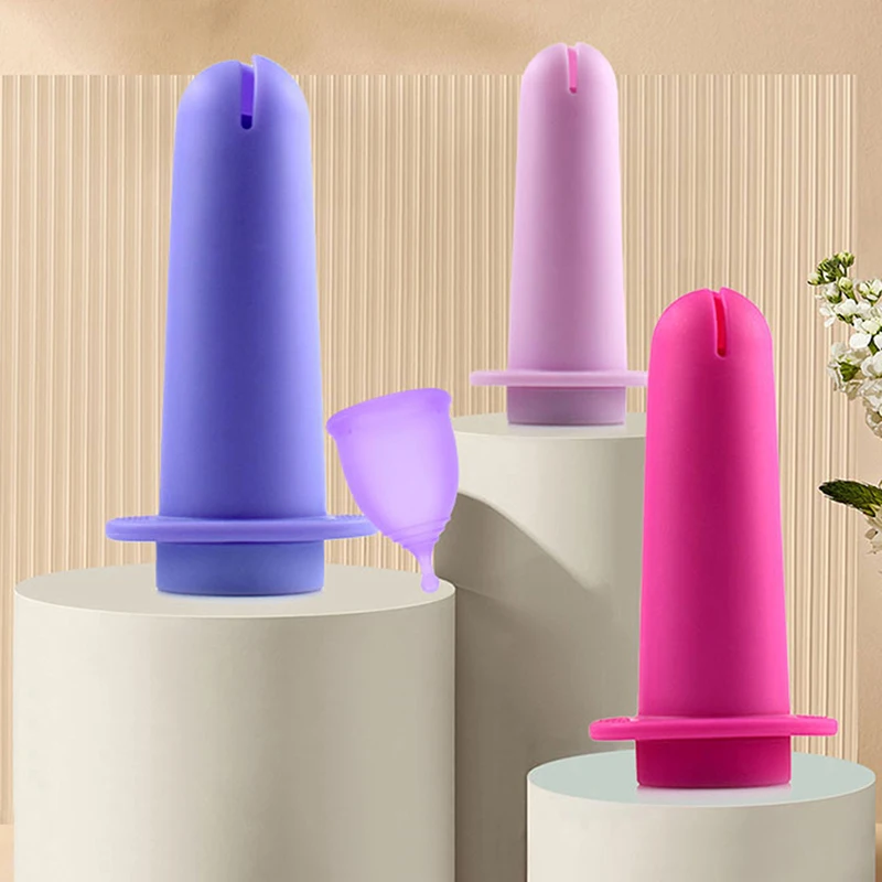 

Portable Menstrual Cup Booster Medical Silicone Leak-proof Lady Women Menstrual Period Cup Booster Feminine Hygiene Product
