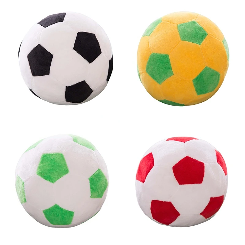 

1 шт., креативная подушка для футбольного мяча, 4 цвета