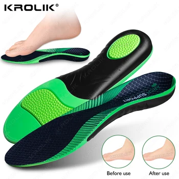 1 paio di uomini e donne supporto per l'arco plantare solette ortopediche solette per fascite plantare scarpe sportive solette elastiche ammortizzanti 1