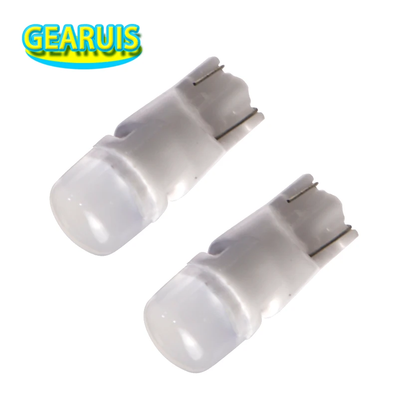 

100 шт., T10, 2 SMD, 2835 фонарей, W5W ceramics, 35 мА, 0,4 Вт, задние фонари, внутренняя карта, Купольные лампы 12 В, белый, синий, зеленый
