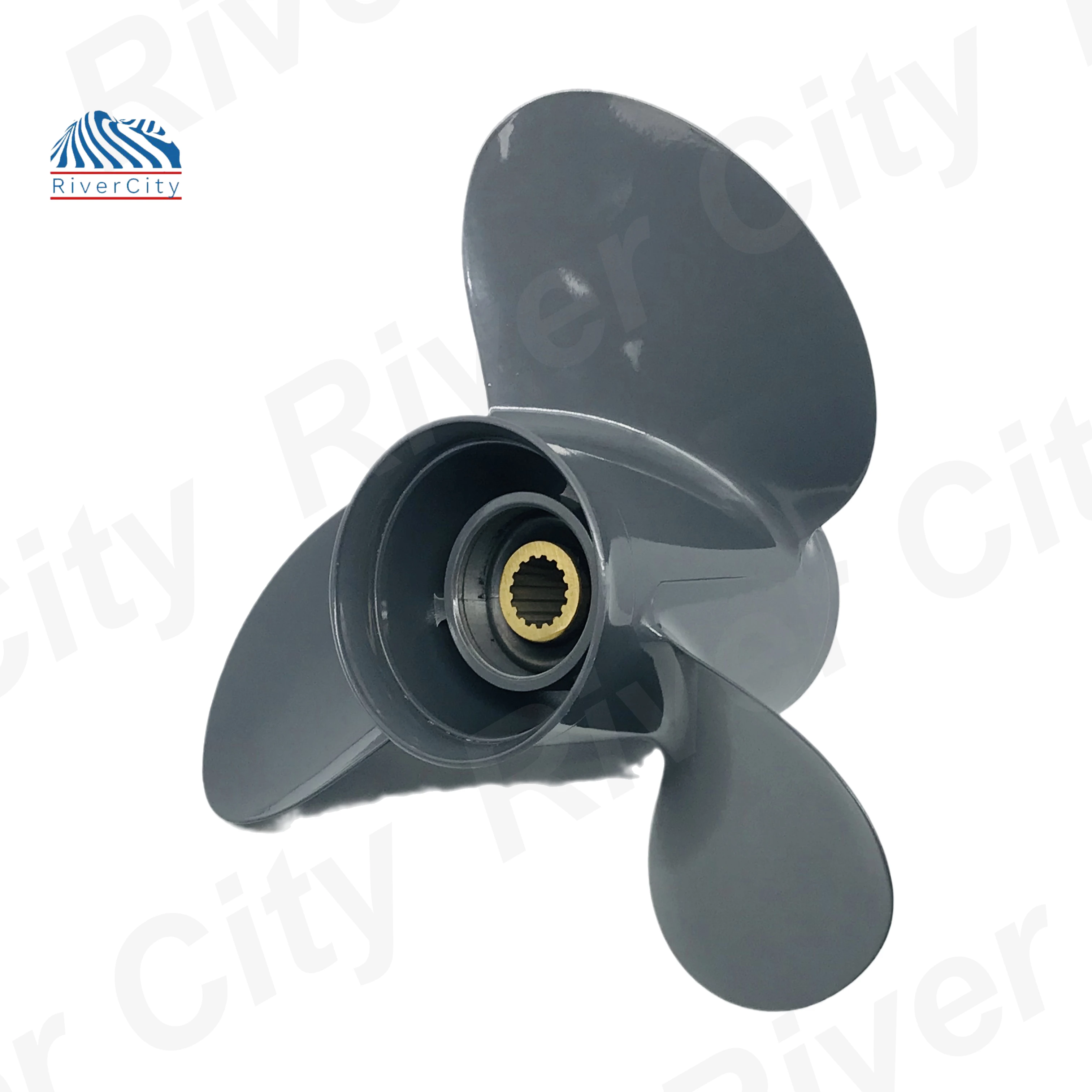 Boat Propeller 13 1/2x15 Aluminum Alloy Propeller 3 Blade 15 Spline For Honda 75HP 90HP 115HP 130HP Outboard Screw Boat Motor