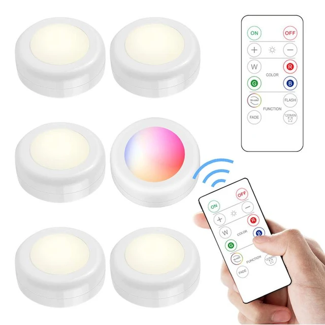 Lights Remote Control Color Kitchen  Wireless Remote Control Cabinet Lights  - 3w - Aliexpress