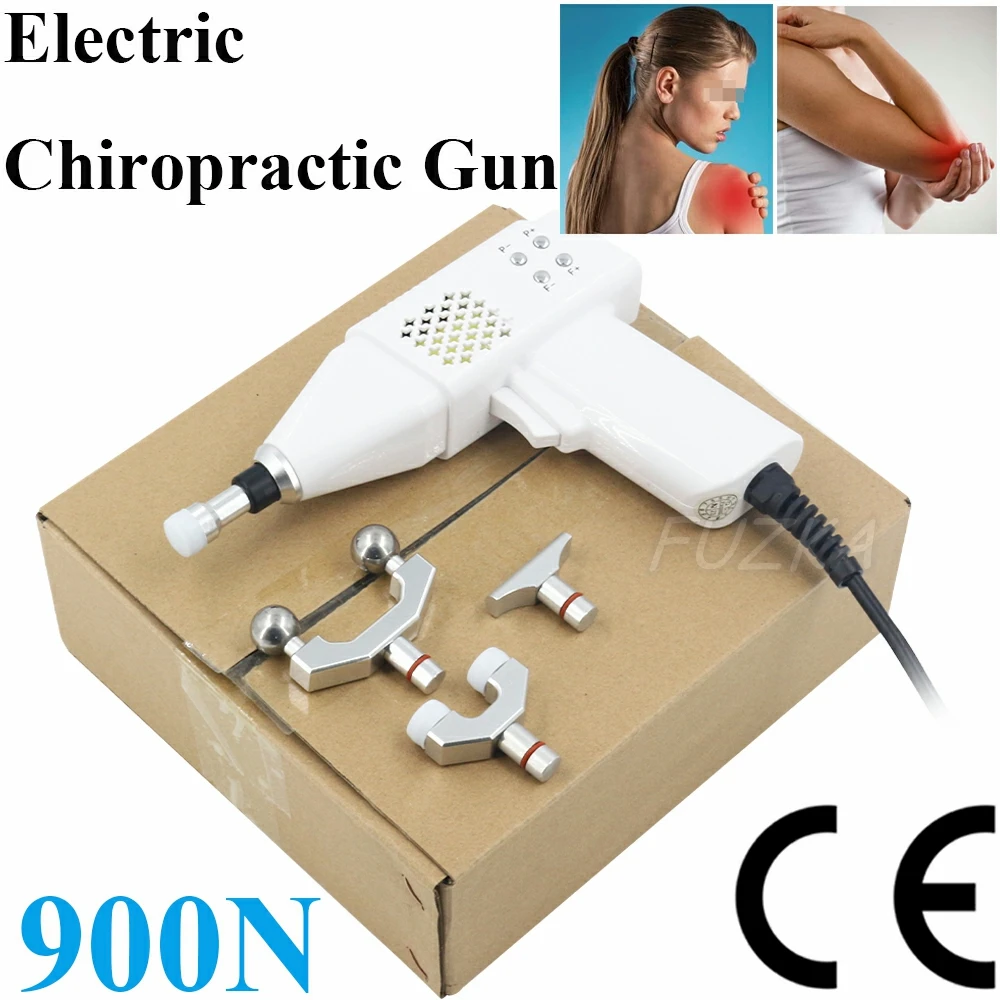 

9 Levels Of Strength Electric Chiropractic Adjust Massage Gun Home Use Adjusting Tool 900N Adjustable Spine Correction Massager