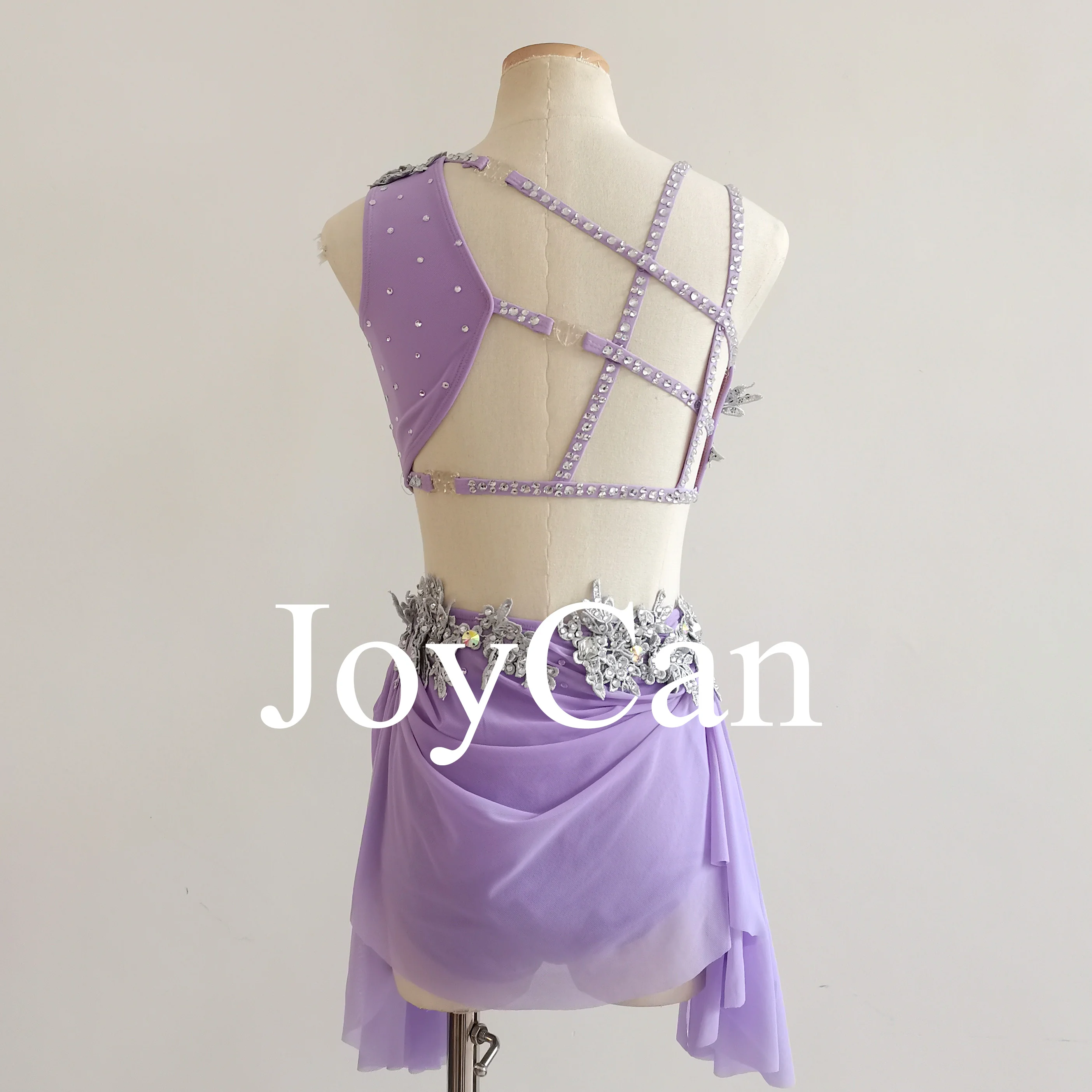 JoyCan Lyrical Two-Piece Dance Dress Printed Performance Wear