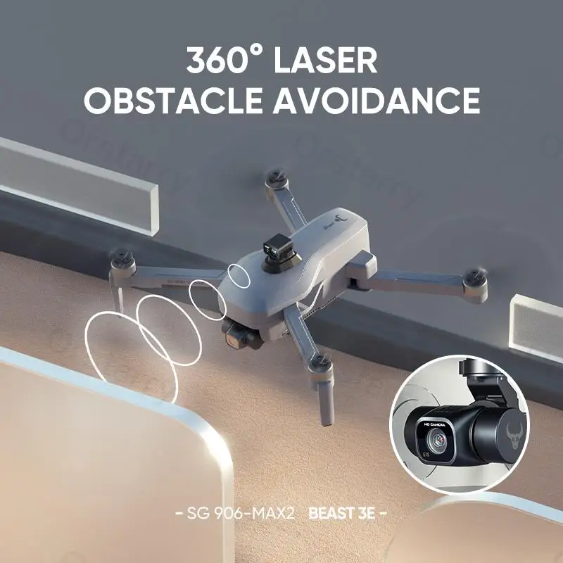 2024 NEW SG906 MAX2 Professional FPV EIS 4K Camera Drones 3 Axis Gimbal Brushless GPS Quadcopter Obstacle Avoidance ALL BEAST 3E