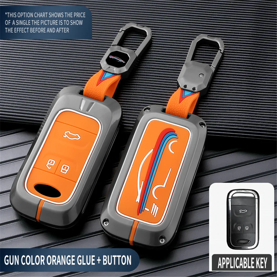 Cover per chiave/telecomando per Chery Tiggo 8 7 5X 2019 2020 Smart Keyless Remote Fob proteggi custodia portachiavi accessori per supporto auto-Styling - S62410cf4c0c64a1a8fed7849867ea65eA