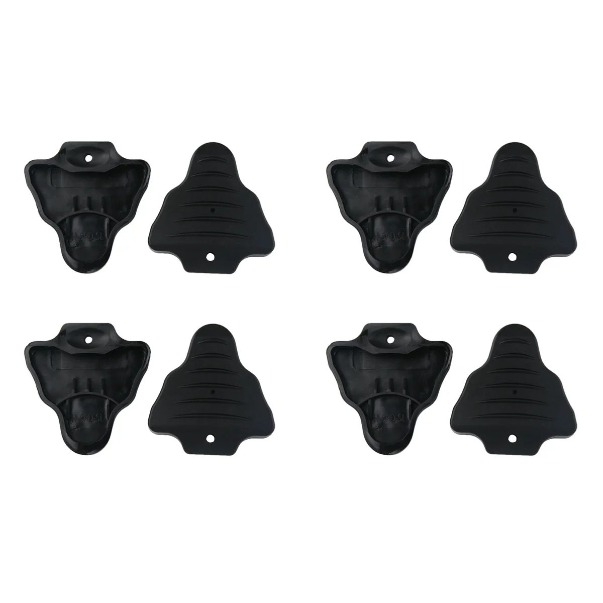 BAAU 8X Road Bike Cleat Covers Bicycle Shoe Clipless Protector Fits Look Road Cleats Cover for Spd-Sl Pedal Systems