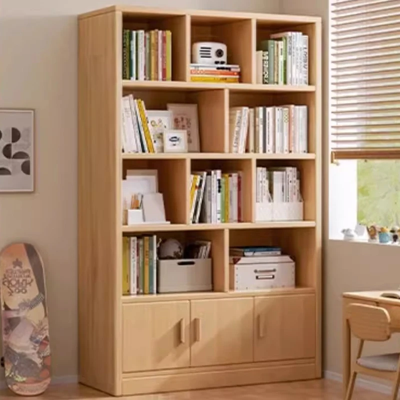 

Doors Storage Book Shelf Corner Standing Modern Display Book Shelf Bedroom Tall Libreria Estanteria Furniture Living Room BL50BS