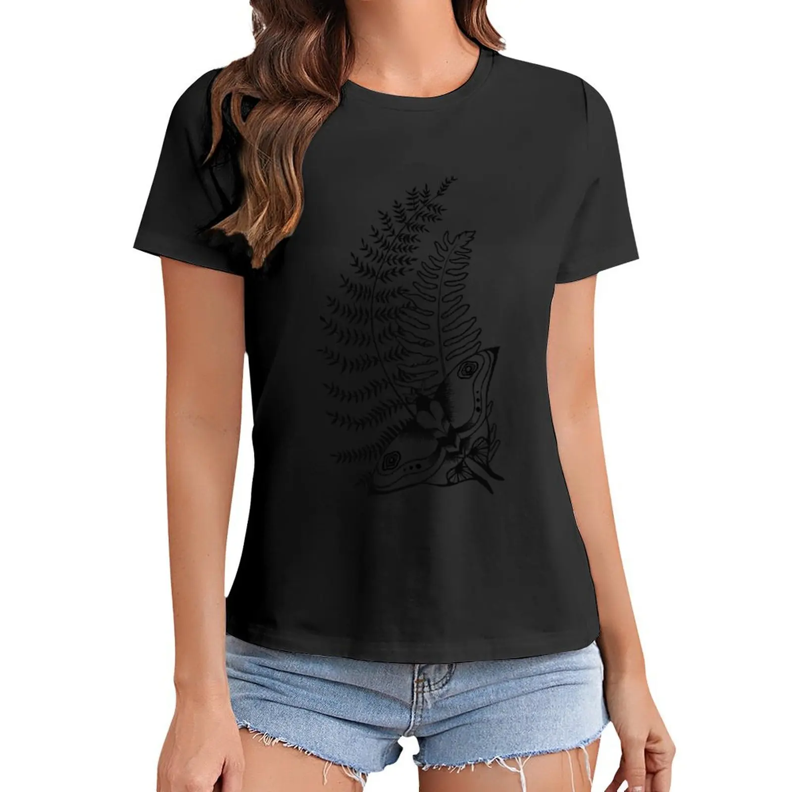 

The Last of Us Ellie Tattoo *inspired* - Black V2 T-Shirt sublime vintage clothes animal prinfor ariat shirts for Women