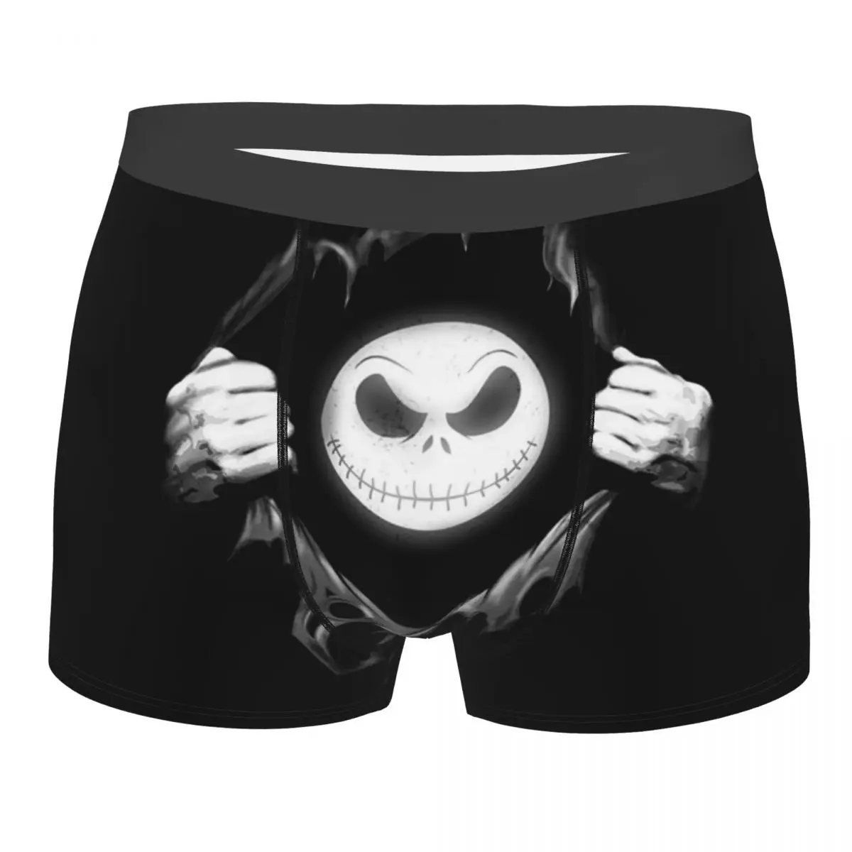 MaleFunnyJacksHeartTheNightmareBeforeChristmasUnderwearHorror