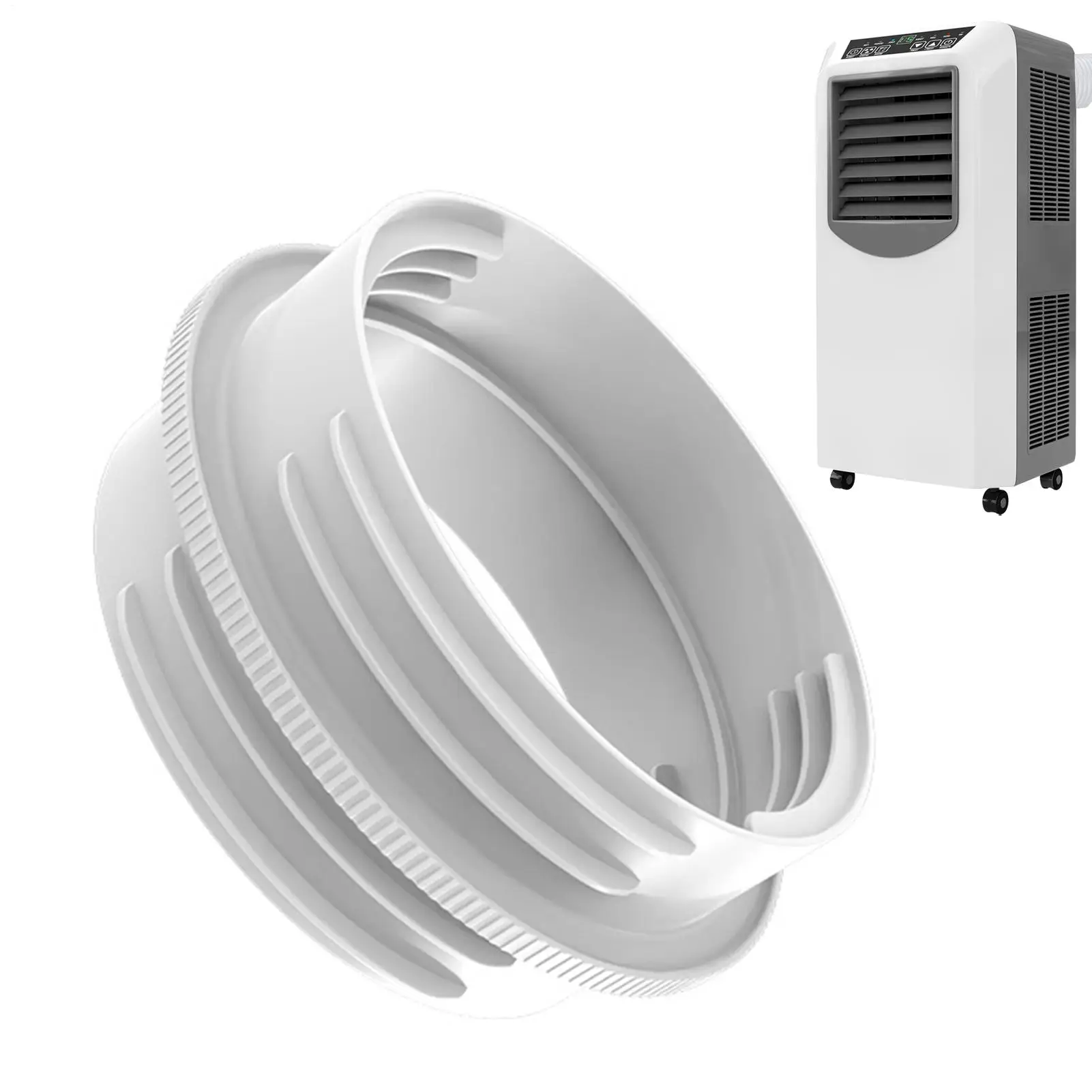 【Free-delivery】 Internal 130mm / External 150mm Air Conditioner Exhaust ...