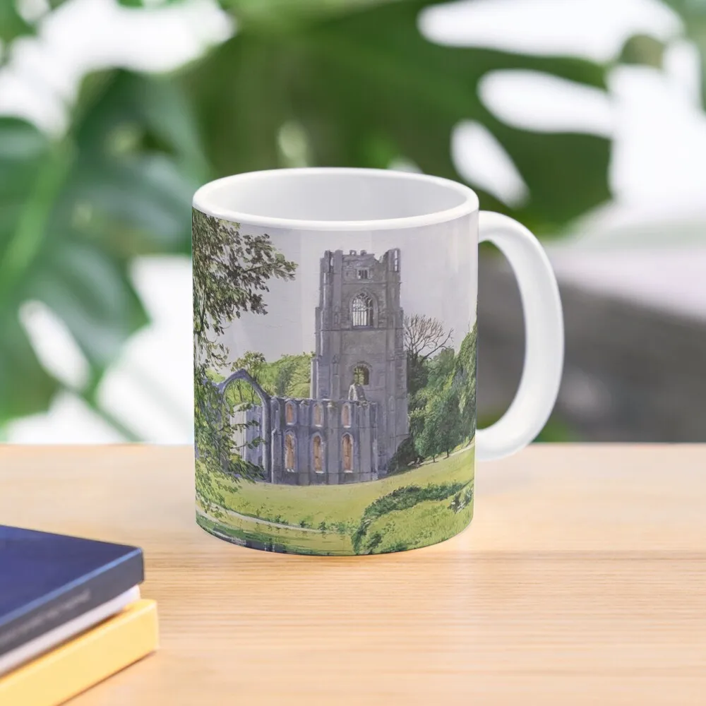 

Fountains Abbey Coffee Mug Set Pottery Cups Customizable Cups Cups For And Tea Mug