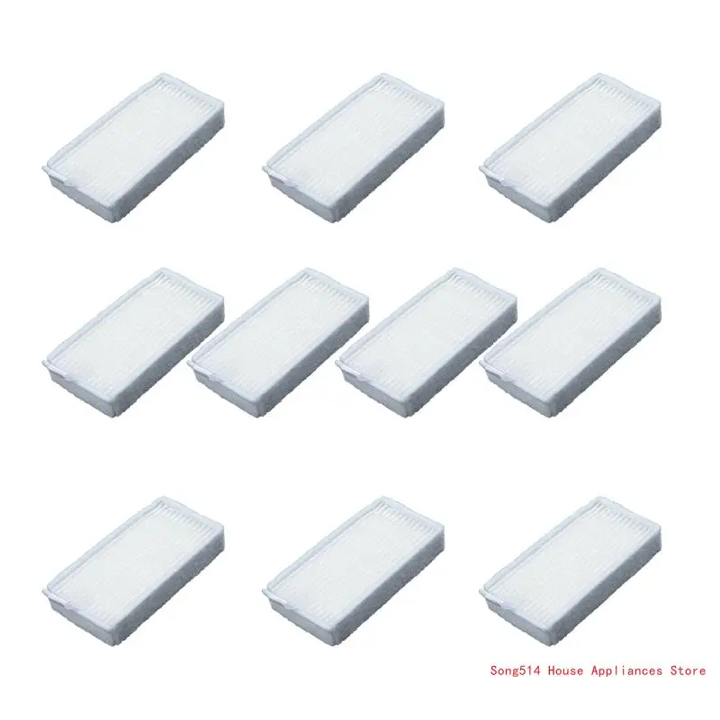 

10 Pcs HEPA Filter Net Vacuum Replacement Parts For Medion 16192 18500 Vacuum Cleaner Accessories Replacement 95AC