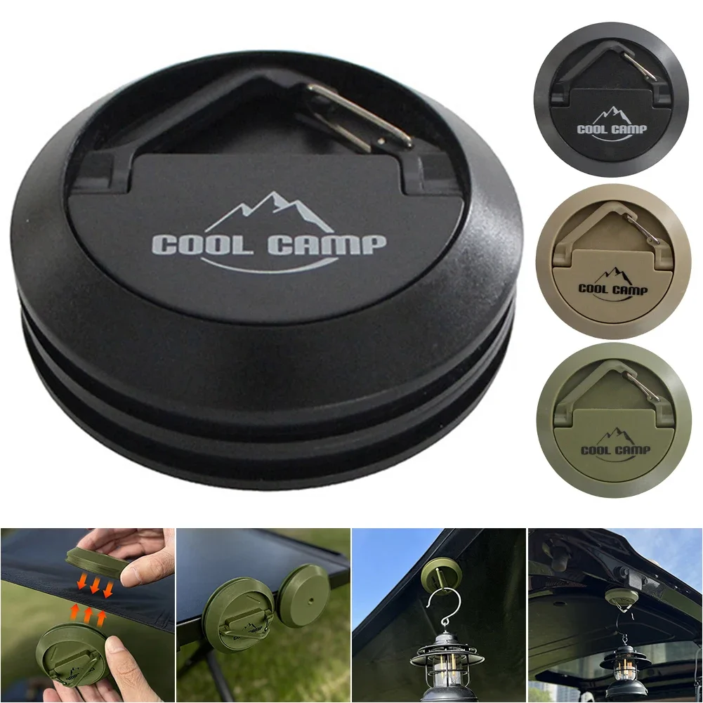 Portable Heavy Duty Earth Magnet Hook for Camping and Outdoor Use