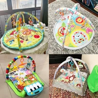 Cadre de Fitness pour bébé, tapis de jeu pour enfants, couverture rampante, tapis de jeu pour nourrissons, cadeau pour enfants, tapis de gymnastique d'activité, jouets pour enfants 2