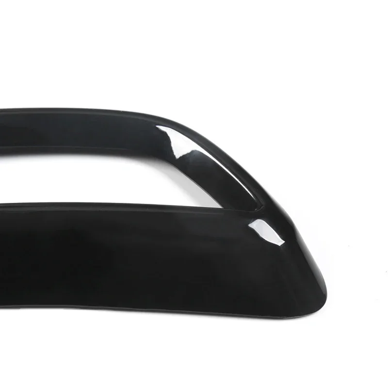 Black Tail Throat Pipe Modified Cover Trim For Audi A3 8Y Car Exhaust Tail Pipes Decoration Frame fit audi a3 Car exhaust pipe tip tail pipe muffler
