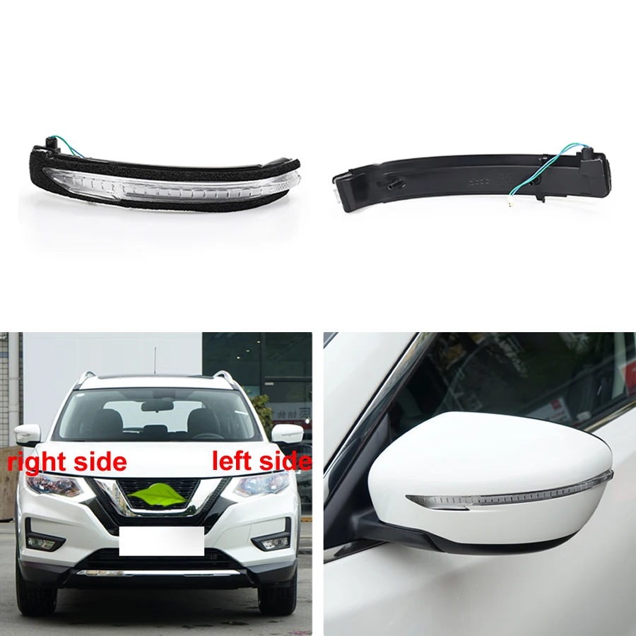 For Nissan X Trail / Qashqai 2014 2021 Car Accessories Turn Signal