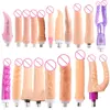 Fredorch Sex machine accessories 3XLR Connector big Dildo Skin color dildo vibrating dildo bendable dildo heated dildo 1