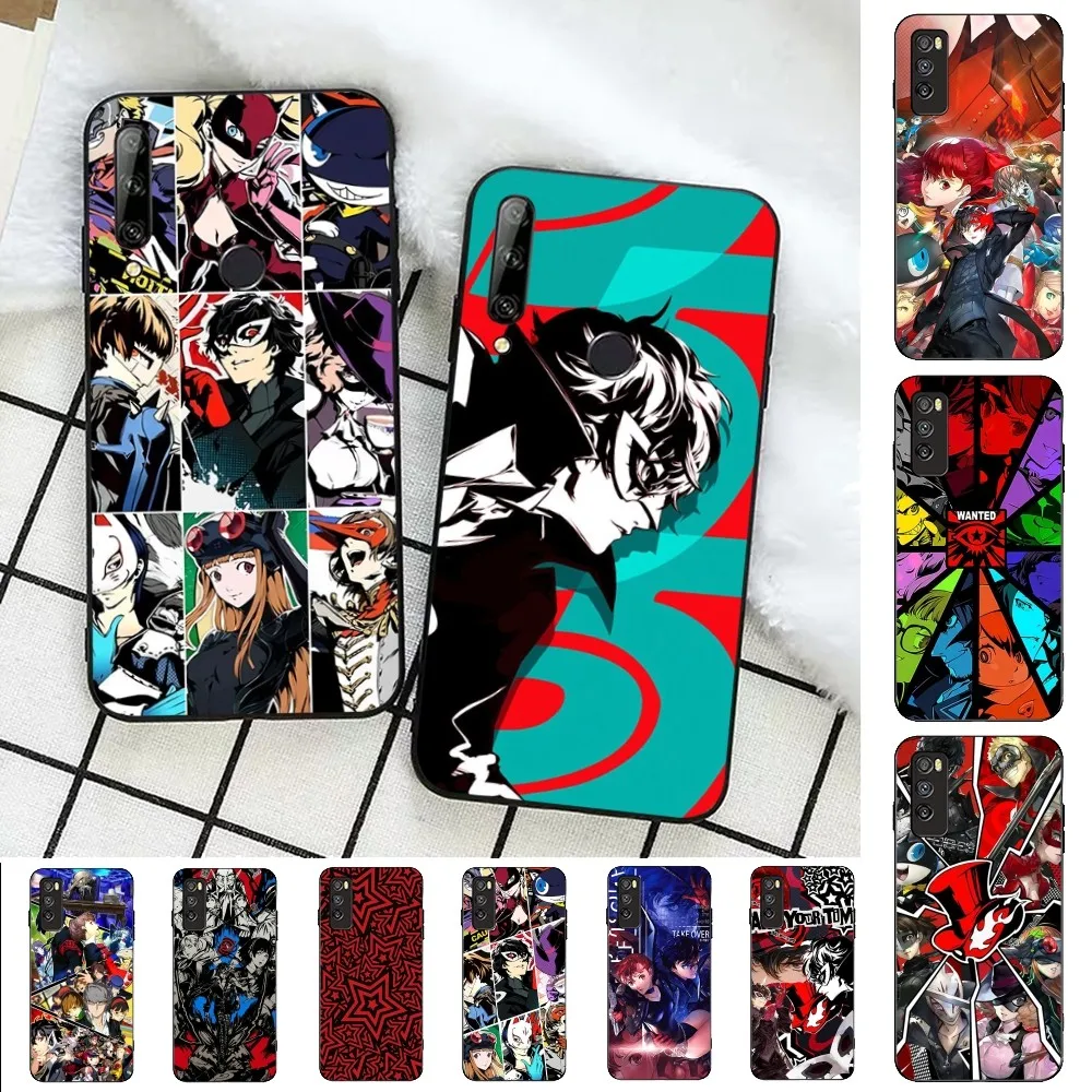 Custodia Per Telefono Persona 5 Per Huawei Honor 10 Lite 9 20 7A Pro 9X Pro 30 Pro 50 Pro 60 Pro 70 Pro Plus