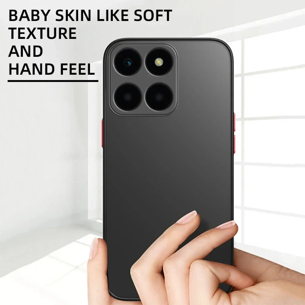 Matte Translucent Shockproof Silicone Frosted Phone Case