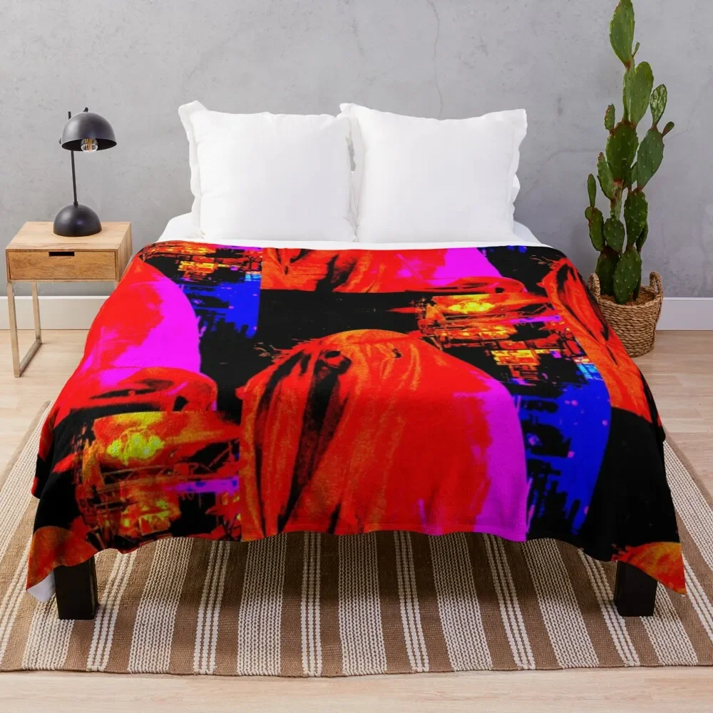 

Bar Ghost Throw Blanket Sofa Soft Plaid Blankets