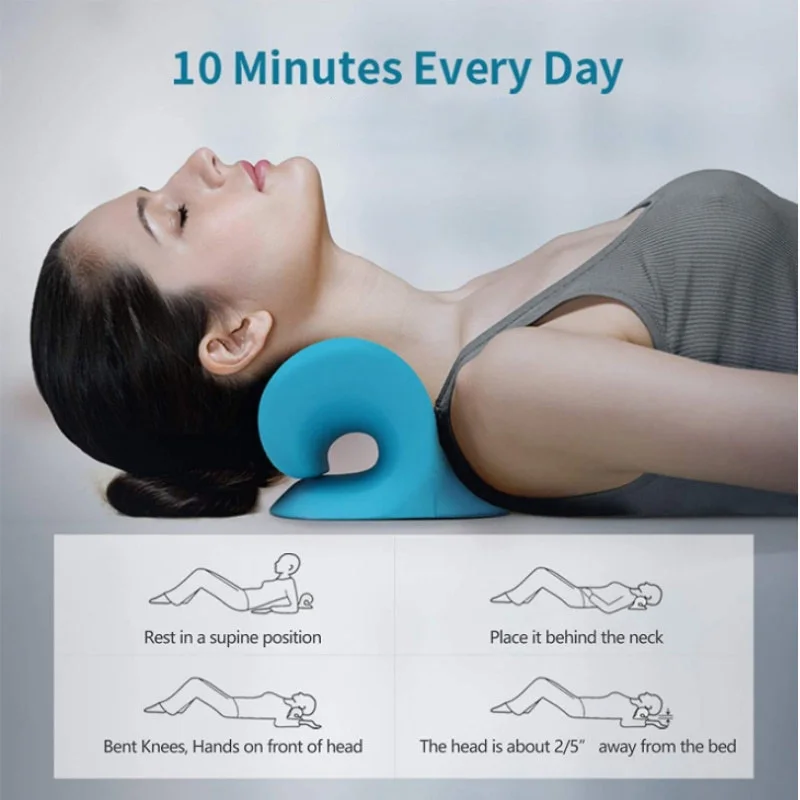 Cervical Spine Massage Pillow U Shaped Pillow Gravity Shiatsu Cervical  Massage Pillow Neck and Shoulder Repair Neck Relaxation - AliExpress