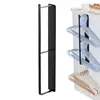 Clothes Hanger Holder Punch-Free Wall-Mounted Hanger Organizers and Storage Magnetic Absorption Wardrobe Balcony Clothes Hanger 1