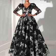 

2022 new style women's evening full dress fashion sexy slim long sleeve sequin full dresses for women bridesmaid dress