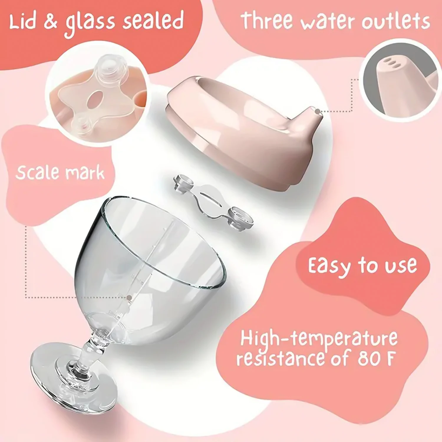 Milk Bottle Glass Milk Bottle Cheerful Birthday Party Cup Plastic Goblet Sippy Cup Wine Glass Beverage Mug & Milk Bottle With Lid for restaurants/cafes